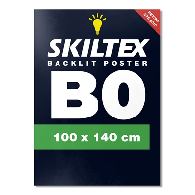 Backlit plakat med eget tryk - B0 - 100x140 cm