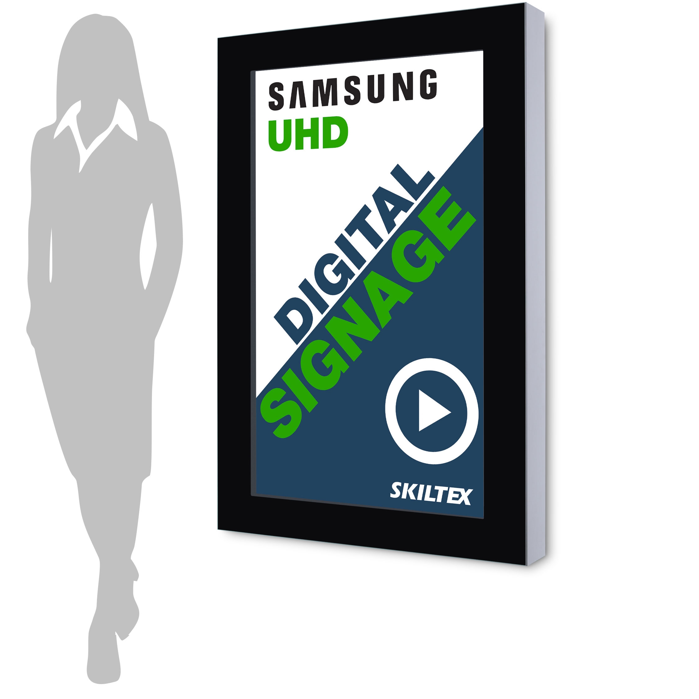 Digital Wall Panel - Infoskærm til Væg 50"
