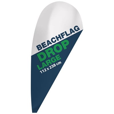 Flag til BeachFlag Drop Large - 112x238 cm