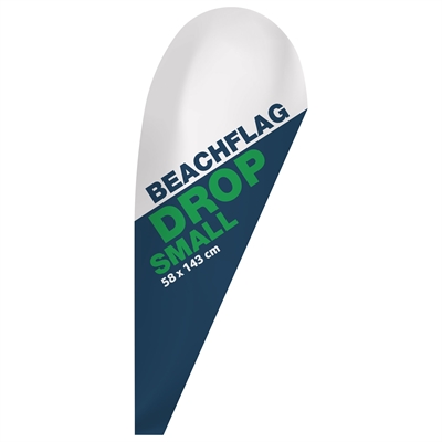Flag til BeachFlag Drop Small - 58x143 cm