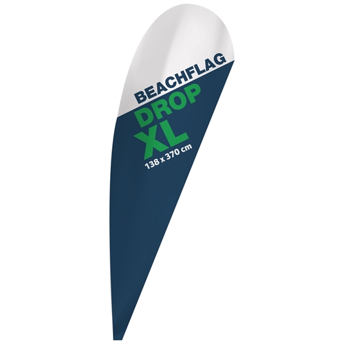 Flag til BeachFlag Drop XL - 138x370 cm