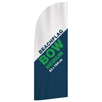 Flag til Beachflag BOW - MEDIUM - 65x194 cm