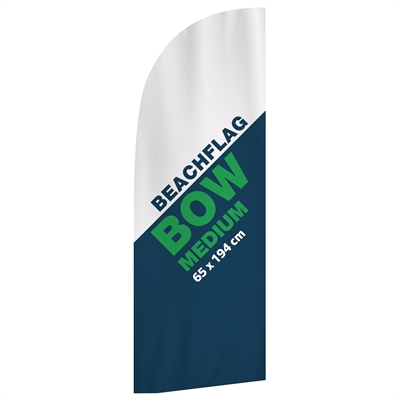 Flag til Beachflag BOW - MEDIUM - 65x194 cm