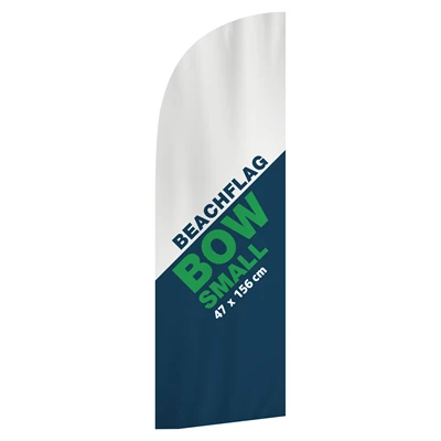 Flag til Beachflag BOW - SMALL - 47x156 cm