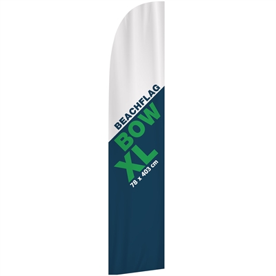 Flag til Beachflag BOW XL - 78x403 cm
