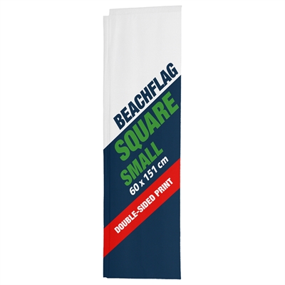 Flag til Beachflag Square - SMALL - 60x151 cm