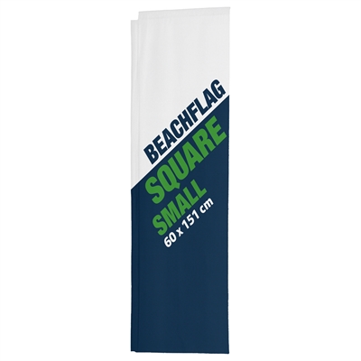 Flag til Beachflag Square - SMALL - 60x151 cm