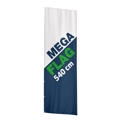 Flag til MegaFlag 540 cm - inkl. print