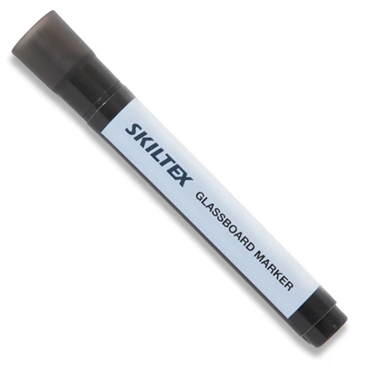 Glastavle marker - Sort
