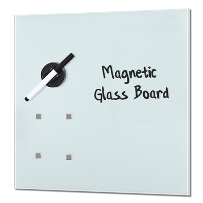 Glastavle magnetisk - 45x45 cm