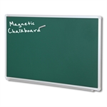 Grøn magnetisk kridttavle - 90x60 cm