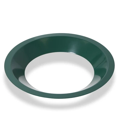 Grønt metallåg til Duo & Trio Affaldsstationer