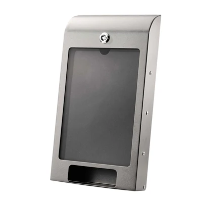 Hundeposedispenser med A4 infodisplay - Grå