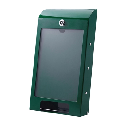 Hundeposedispenser med A4 infodisplay - Grøn
