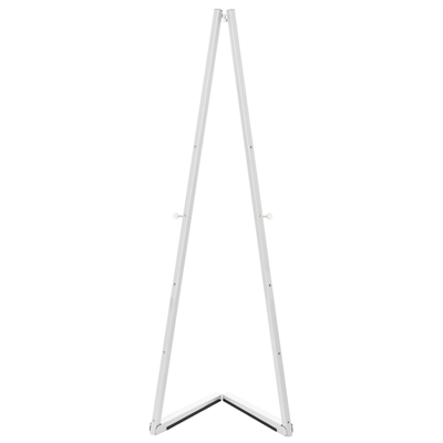Gulv staffeli til klikrammer - Hvid