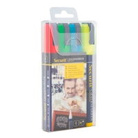 Kridt marker penne 2-6mm - 4 Ass. farver