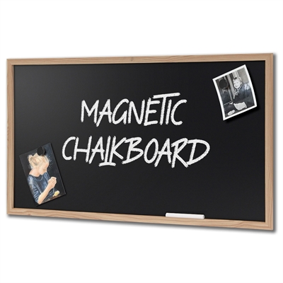 SKILTEX magnetisk kridttavle til væg - 56x100 cm