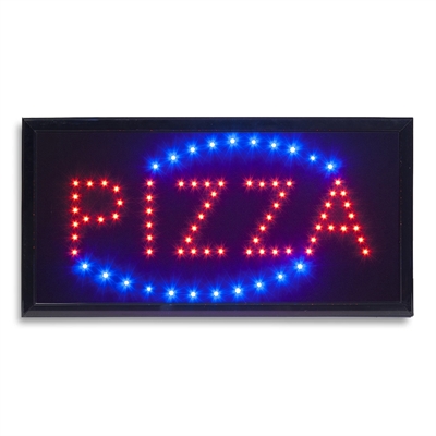 "PIZZA" LED lysskilt