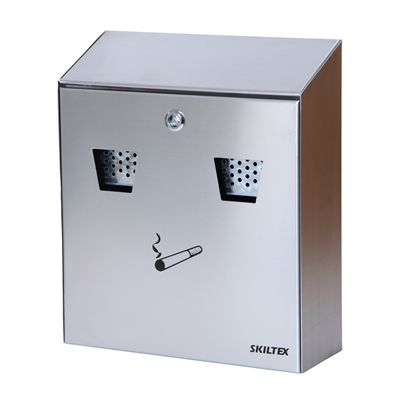 LUX udendørs askebæger - Rustfri stål