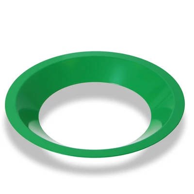 Lysegrønt metallåg til Duo & Trio Affaldsstationer