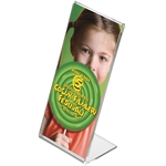 L-stand højformat akryl M65 holder