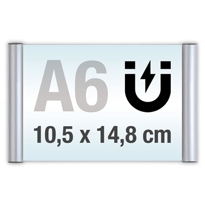 Magnetisk Snap Dørskilt / Vægskilt - A6