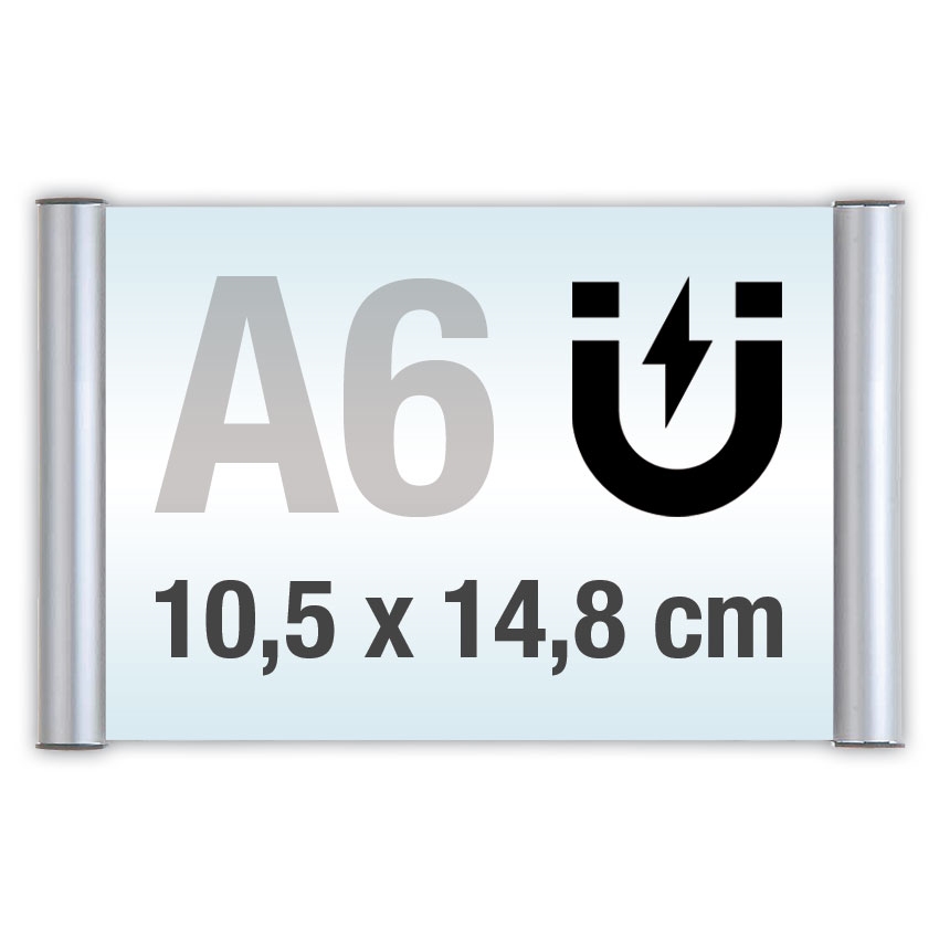 Magnetisk Snap Dørskilt / Vægskilt - A6