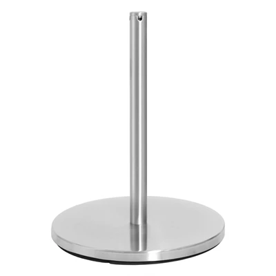 Museo afspærringsstolpe 45 cm - Børstet rustfrit stål