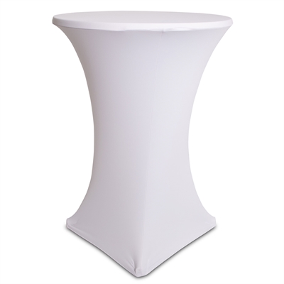Overtræk til Ståbord Ø80 cm - Hvid