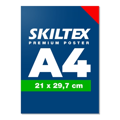 A4 Premium indendørs plakat 135g/m² - PVC fri