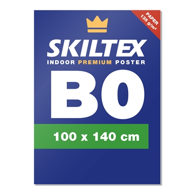 Premium indendørs plakat med eget tryk - B0 - 100x140 cm