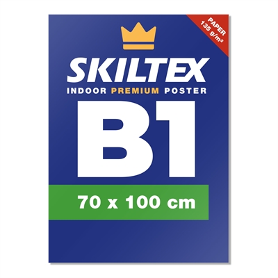 Premium indendørs plakat med eget tryk - B1 - 70x100 cm