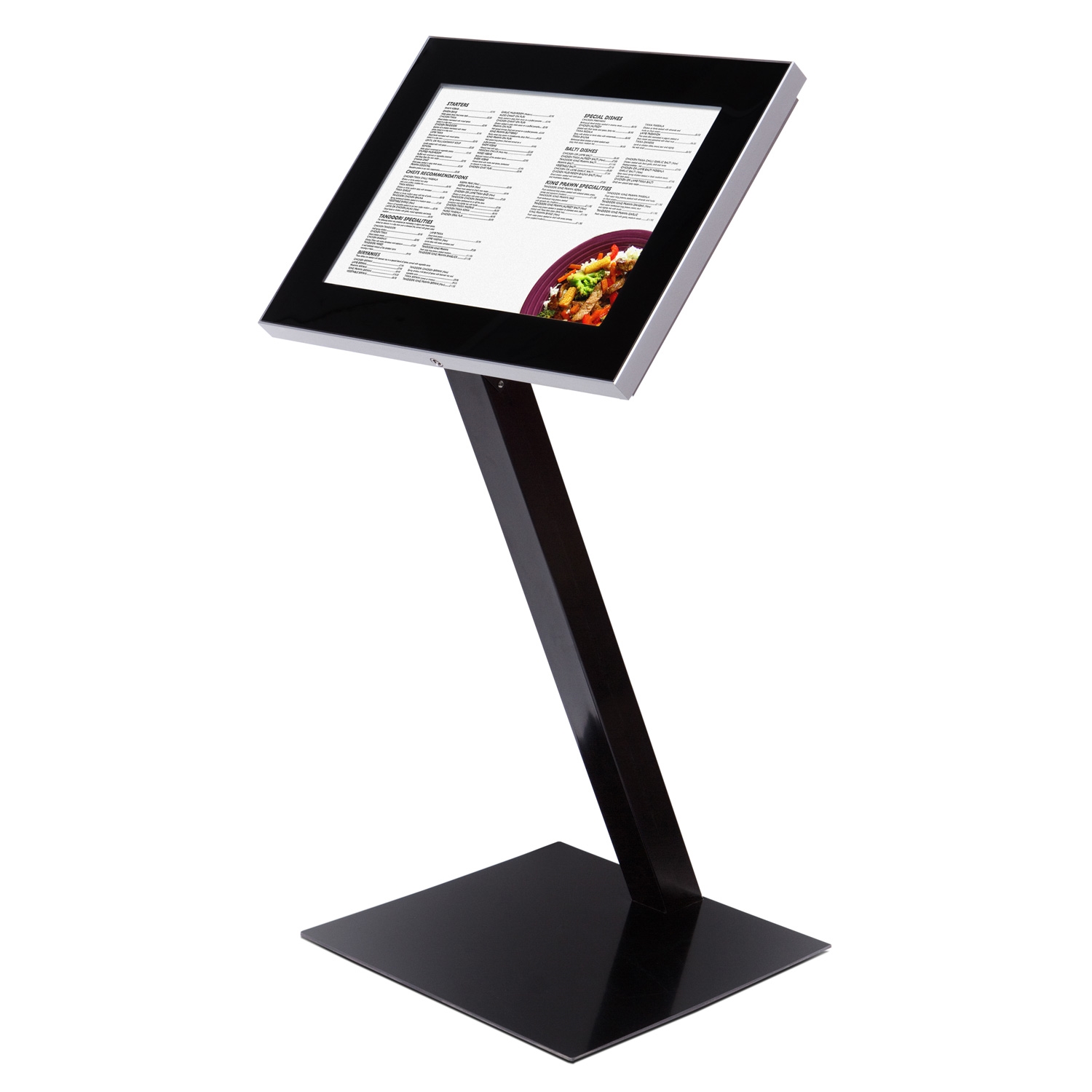 Premium Outdoor Menustand med Lys - 2xA4 (A3)