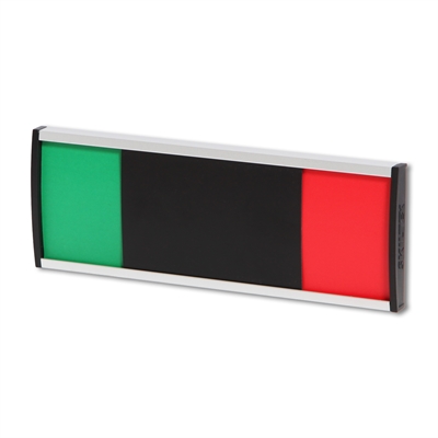 Premium Ledig/optaget skilt - 52x148mm