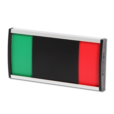 Premium Ledig/optaget skilt - 52x105mm