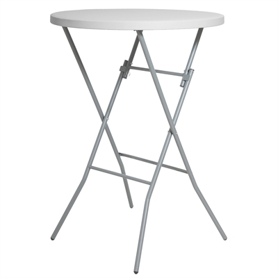 Rundt Ståbord / Klapbord - Ø80 x 110 cm