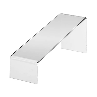 Skrå Akryl Display Bro - 220 x 70 x 45-90 mm