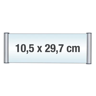 Snap Dørskilt / Vægskilt - 10,5 x 29,7 cm