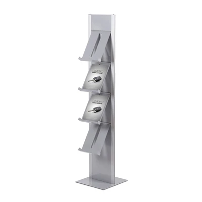 Sølv Totem Brochurestand 4xA4