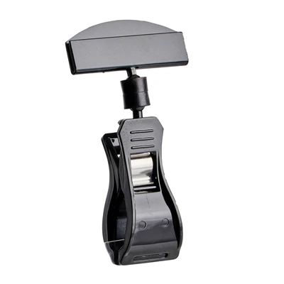 Sort Fleksy 50 mm - Prisskilteholder