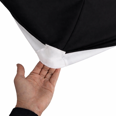 Overtræk til Ståbord Ø80 cm - Sort