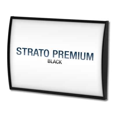 Strato Premium Sort Kontorskilt / Dørskilt - 148x210 mm - A5