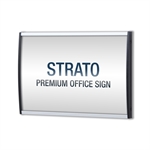 Strato Premium Kontorskilt / Dørskilt - 53x105mm