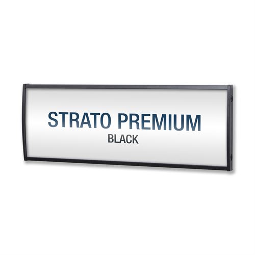Strato Premium Sorte Kontorskilte / Dørskilte
