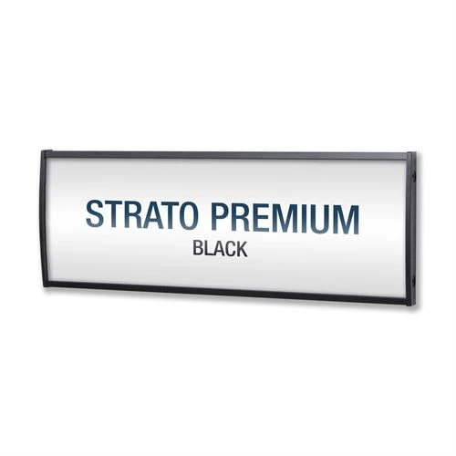 Strato Premium Sorte Kontorskilte / Dørskilte