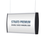 Strato Premium Dobbeltsidet Nedhængsskilt - 148x840 mm