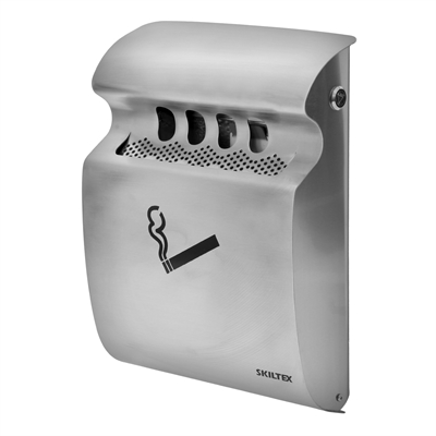 Stylish LUX udendørs askebæger - Rustfri stål