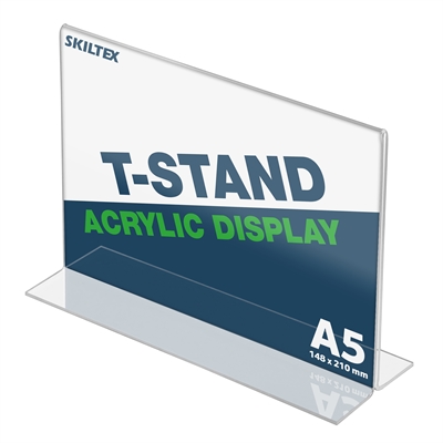 T-Stand Bredformat Akrylholder - A5