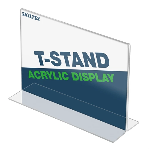 T-Stand Bredformat Akrylholder