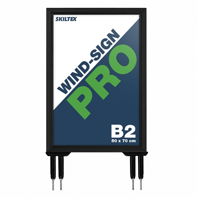 Topdel til Wind Pro Sort - B2 (50x70 cm)
